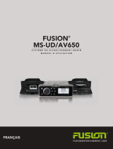 Fusion MS-UD650 Le manuel du propriétaire