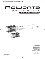 Rowenta BRUSH ACTIV' VOLUME & SHINE Le manuel du propriétaire