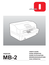 Olivetti MB-2 Le manuel du propriétaire