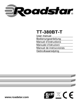 Roadstar TT-380BT-T Manuel utilisateur