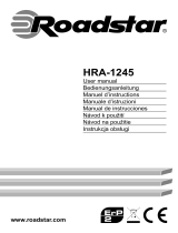 Roadstar HRA-1245/WD Manuel utilisateur