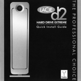 LaCie d2 Hard Drive Extreme with Triple Interface Guide d'installation rapide