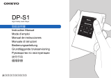 ONKYO DP-S1 Le manuel du propriétaire