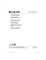 Einhell Classic TC-VC 18/20 Li S Kit (1x3,0Ah) Manuel utilisateur