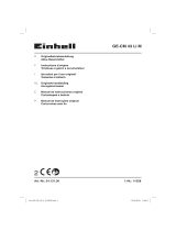 EINHELL GE-CM 43 Li M Kit (2x4,0Ah) Le manuel du propriétaire