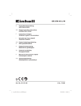 EINHELL GE-CM 43 Li M Kit Le manuel du propriétaire
