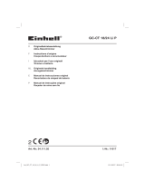 Einhell Classic GC-CT 18/24 Li P Manuel utilisateur