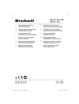 EINHELL GE-CT 18 Li Kit (1x2,0Ah) Manuel utilisateur