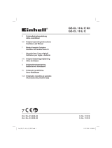 EINHELL GE-CL 18 Li E Kit (1x2,0Ah) Manuel utilisateur