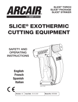ESAB SLICE® NEW Exothermic Cutting Equipment Manuel utilisateur