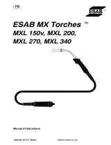 ESAB ESAB MX Torches Manuel utilisateur