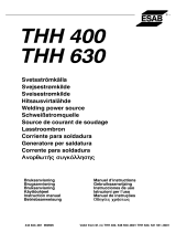 ESAB THH 400 Manuel utilisateur