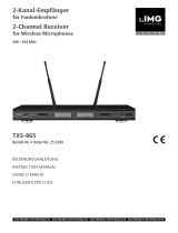 IMG STAGELINE TXS-865 Manuel utilisateur