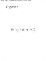 Gigaset Repeater HX Le manuel du propriétaire