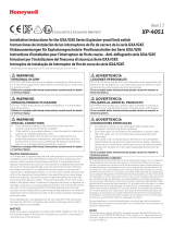 Honeywell XP-4051Series GXA/GXE Hazardous Area Switch Guide d'installation