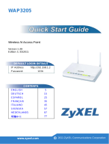ZyXEL Communications WAP3205 Guide de démarrage rapide