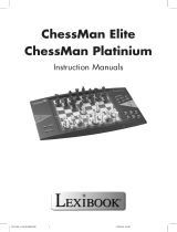 Lexibook CHESSMAN FX ELITE Manuel utilisateur