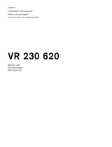 Gaggenau VR 230 620 Guide d'installation