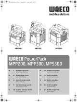 Waeco PowerPack MPP200, MPP300, MPS500 Mode d'emploi