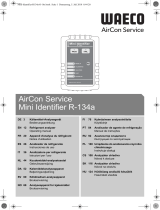 Waeco AirCon Service Mini Identifier R-134a Mode d'emploi