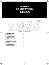 Dometic Saneo B, Saneo  C, Saneo  BLP, Saneo  CLP, Saneo  BS, Saneo  CS, Saneo  BW, Saneo  CW Guide d'installation