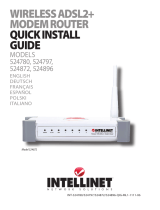 Intellinet Wireless 300N ADSL2  Modem Router Quick Installation Guide