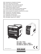 Dolmar GE-1100 Le manuel du propriétaire