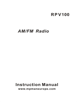 MPMan RPV100 Le manuel du propriétaire
