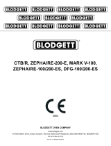 Blodgett CTB & CTBR Le manuel du propriétaire