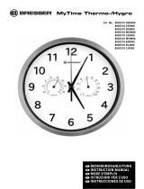 Bresser MyTime DCF Thermo-/ Hygro- Wall Clock 25cm Le manuel du propriétaire