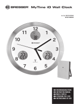 Bresser MyTime io radio controlled Wall Clock Le manuel du propriétaire