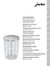 Jura Glass milk container Manuel utilisateur