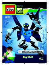 Lego Ben 10 Alien Force TM - Spidermonkey 8409 Le manuel du propriétaire