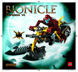 Lego Bionicle - Cendox V1 8992 Le manuel du propriétaire