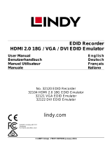 Lindy HDMI / VGA / DVI EDID Recorder Manuel utilisateur