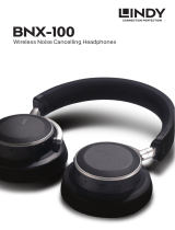 Lindy BNX-100 Wireless ANC Headphones Manuel utilisateur