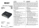 Lindy HDMI to HDMI and VGA Manuel utilisateur