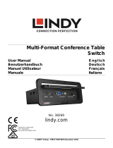 Lindy Multi-Format Conference Table Switch Manuel utilisateur