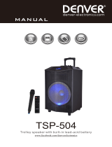Denver TSP-504 Manuel utilisateur