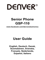 Denver GSP-110 Manuel utilisateur
