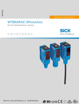 SICK WTB9(M4)C-3Pxxxx(Axx) Small photoelectric sensor Mode d'emploi