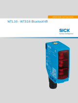 SICK WTL16 - WTS16 Bluetooth® Mode d'emploi
