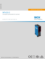 SICK WTx23-2 Compact photoelectric sensor Mode d'emploi