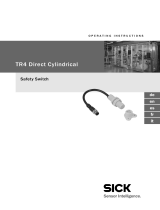 SICK TR4 Direct Cylindrical Safety Switch Mode d'emploi