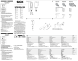 SICK WSE4SL-3H Through-beam photoelectric sensor Mode d'emploi