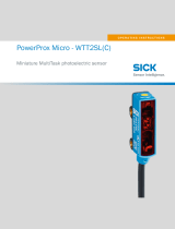 SICK PowerProx Micro - WTT2SL(C) Mode d'emploi