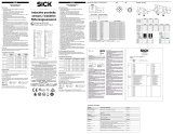 SICK Inductive Proximity Sensors / Induktive Näherungssensoren Mode d'emploi