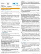 SICK EDS35-2.../EDM35-2... Motor feedback system rotary HIPERFACE DSL® Mode d'emploi