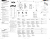 SICK SENSICK WTE140-2 Mode d'emploi