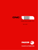 Fagor CNC 8060 para fresadoras Le manuel du propriétaire
